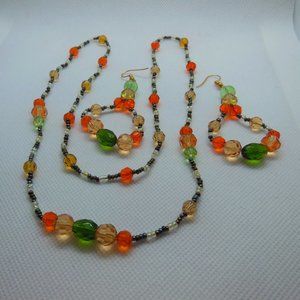 Handmade Earrings & Necklace